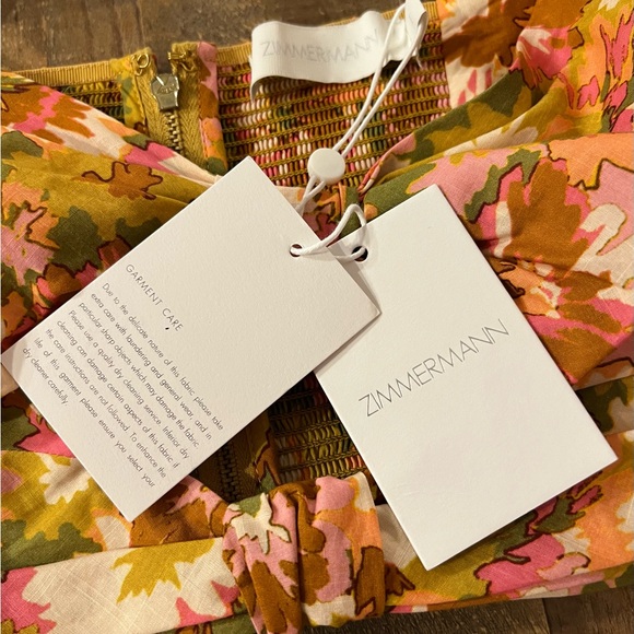 NWT ✨ Zimmermann Violet Twist Front Bodice - Picture 8 of 13